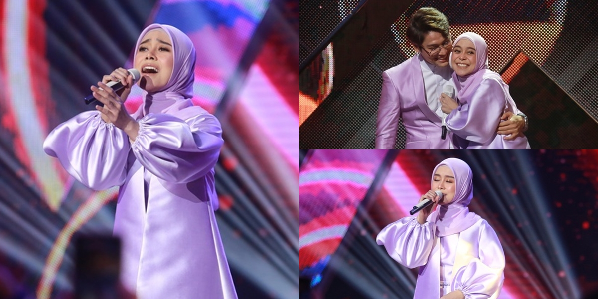 Happy When Rangga Azof and Her Husband Fight Over, Here are 8 Photos of Lesti Kejora at SCTV Awards 2023 - Intimate with Rizky Billar