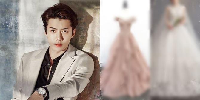 Hello Together, Here's the Perfect Dress for You to Wear If You Stand with Sehun EXO at the Wedding