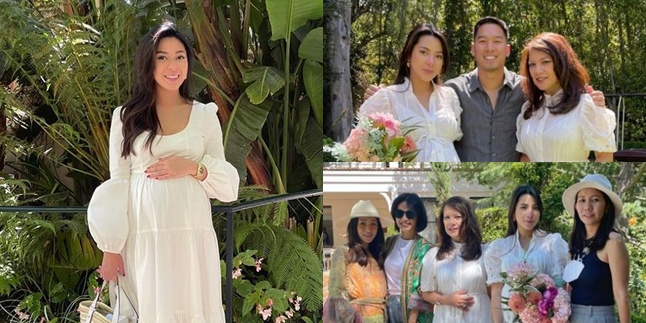 First Pregnancy, 8 Luxurious and Attended Moments of Vannya Istarinda Bakrie's Baby Shower by Socialites