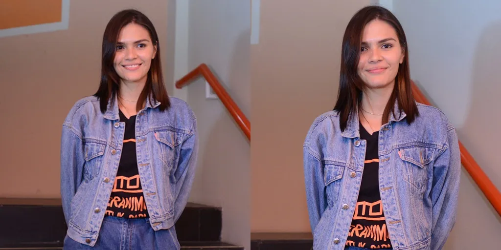 HAMIL, FIRRINA SINATRYA TAMPIL PRAKTIS DENGAN RAMBUT 