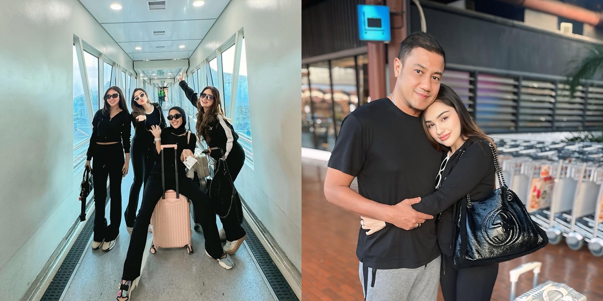 Almost 12 Years Married, Persuading Her Husband, 8 Happy Photos of Nurah Syahfirah Finally Allowed Teuku Rafly to Vacation with Friends