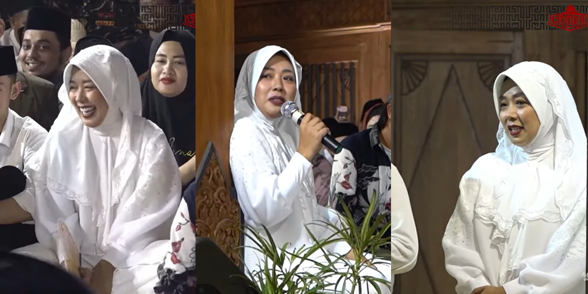 Ancestral Haul, 8 Portraits of Soimah Wearing Hijab at Gus Iqdam's Sermon - Irfan Hakim Also Attended