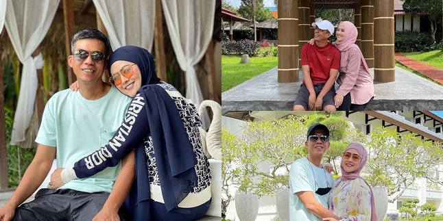 Sensationalized as a Crazy Rich Widow, 8 Photos of Meggy Wulandari, Former Wife of Kiwil, Seen Affectionate with Husband