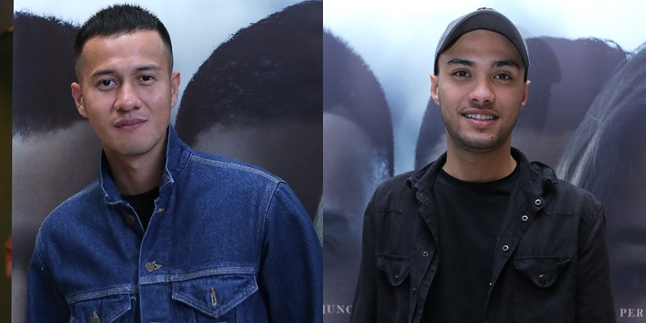 Herjunot Ali Attends ANTOLOGI RASA Film Press Conference with Refal Hady