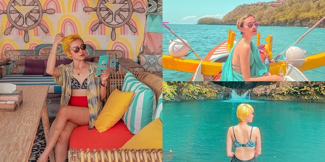 Hot Bikini, 8 New Looks of Dara The Virgin That Make Netizens Lose Focus - Her Hair is Now Short and Blonde