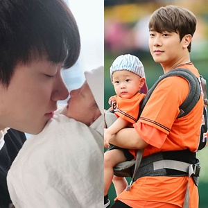 Hot Daddy! 8 Photos of Handsome Young Dad Choi Minhwan 'FT Island' with His Child