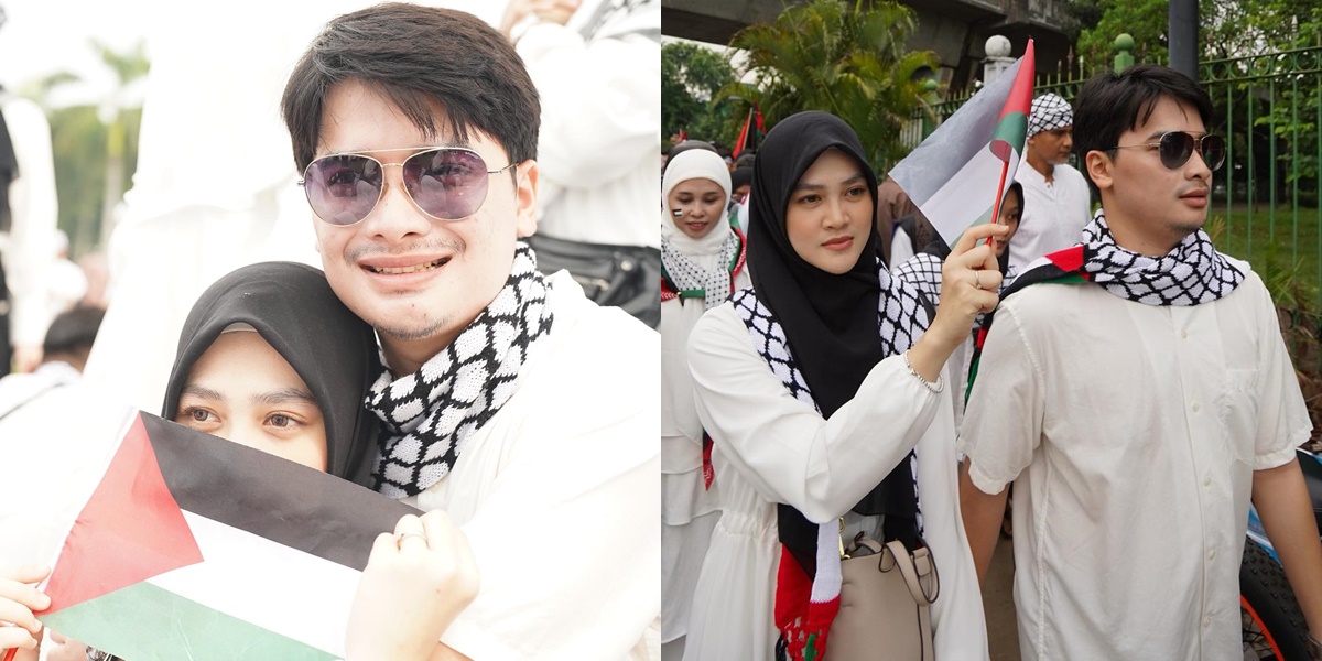 Join the Palestine Defense Action in Monas, Alvin Faiz Shows Intimate Photos with Henny Rahman