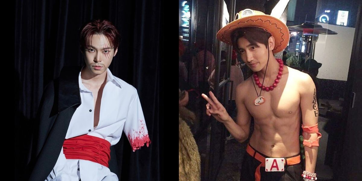 These are 8 Photos of Korean Stars who have Cosplayed Japanese Anime including 'ONE PIECE', Doyoung NCT - Changmin TVXQ