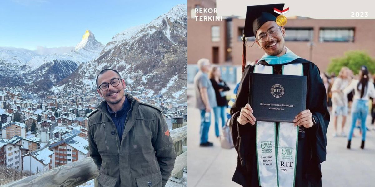 Here are 8 Portraits of Surya Sahetapy, Who is Now Bald and Bearded - Already Graduated with a Master's Degree and Holds a MURI Record