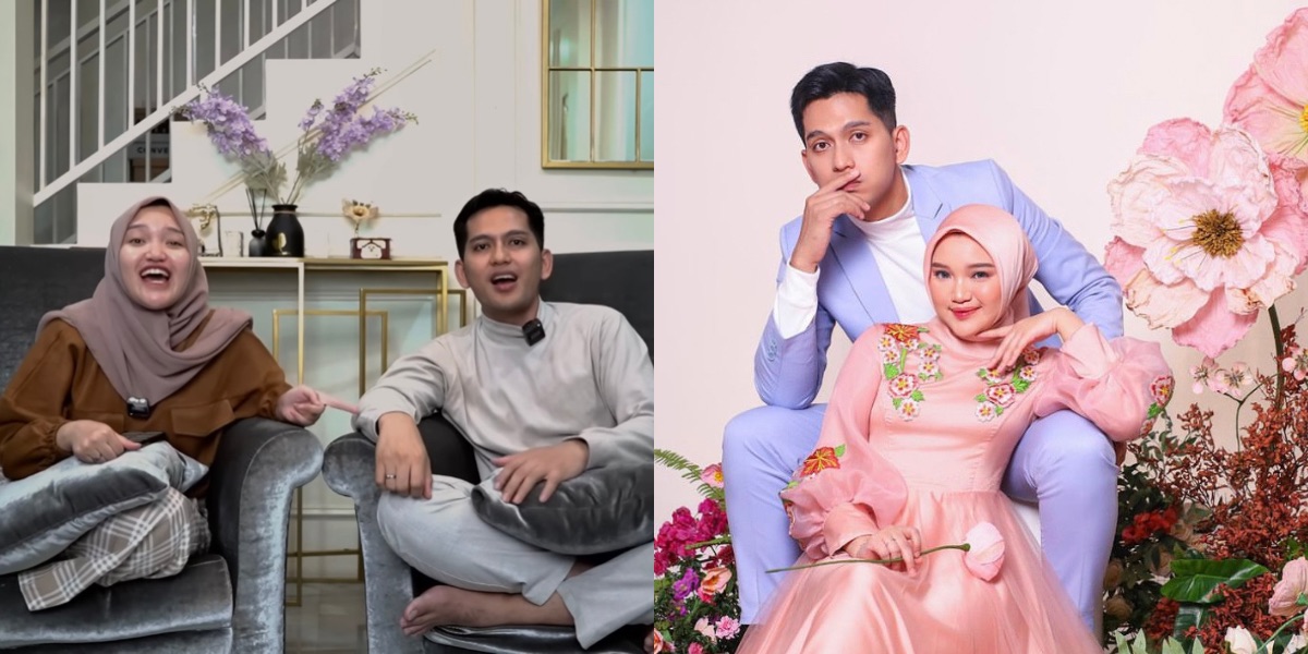 9 Photos of Nabila LIDA and Ilyas Bachtiar Answering Netizens' Questions, Ever Sulking Because Anniversary Wasn't Mentioned on Social Media