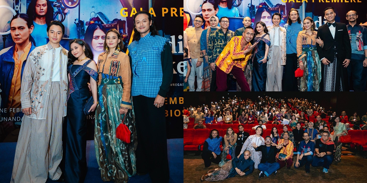 Interaction of Prilly Latuconsina & Reza Rahadian Makes Cute, 10 Photos of Artists' Style at the Gala Premiere of 'BUDI PEKERTI' - Studded with Stars