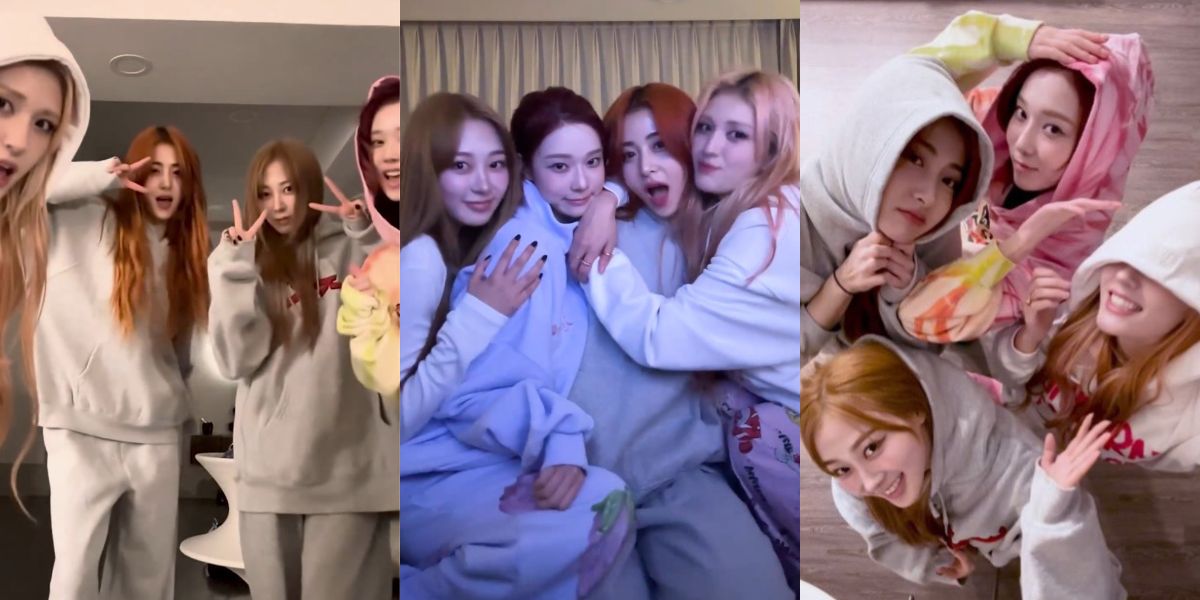 Peek at 8 Photos of Giselle, Winter aespa, Yunjin LE SSERAFIM, and Somi Having Fun and Doing Dance Challenge Together!
