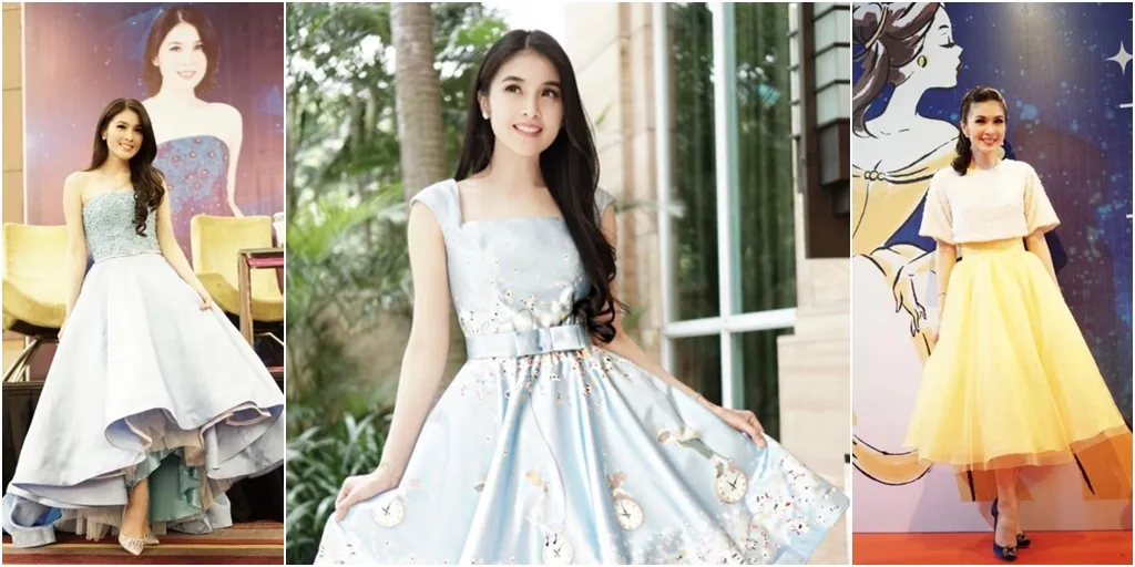 INTIP OOTD ALA DISNEY SANDRA DEWI, ANGGUN DAN CUTE 