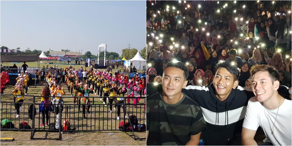 Take a Look at the Excitement of SCTV Carnival Event in Kediri, Ended with Watching Yowis Ben Together