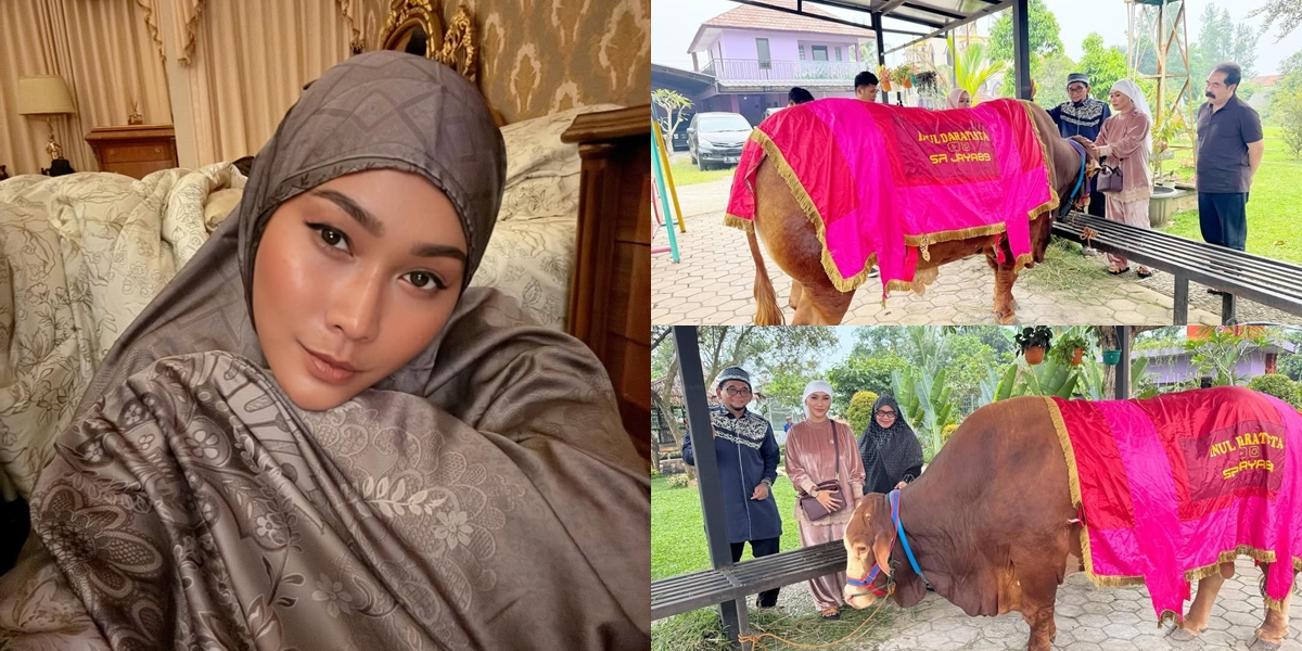 Inul Daratista Slaughters Five Cows on Idul Adha, Only Son Becomes the Decider of the Sacrifice Location - Will Be Distributed to Thousands of Residents