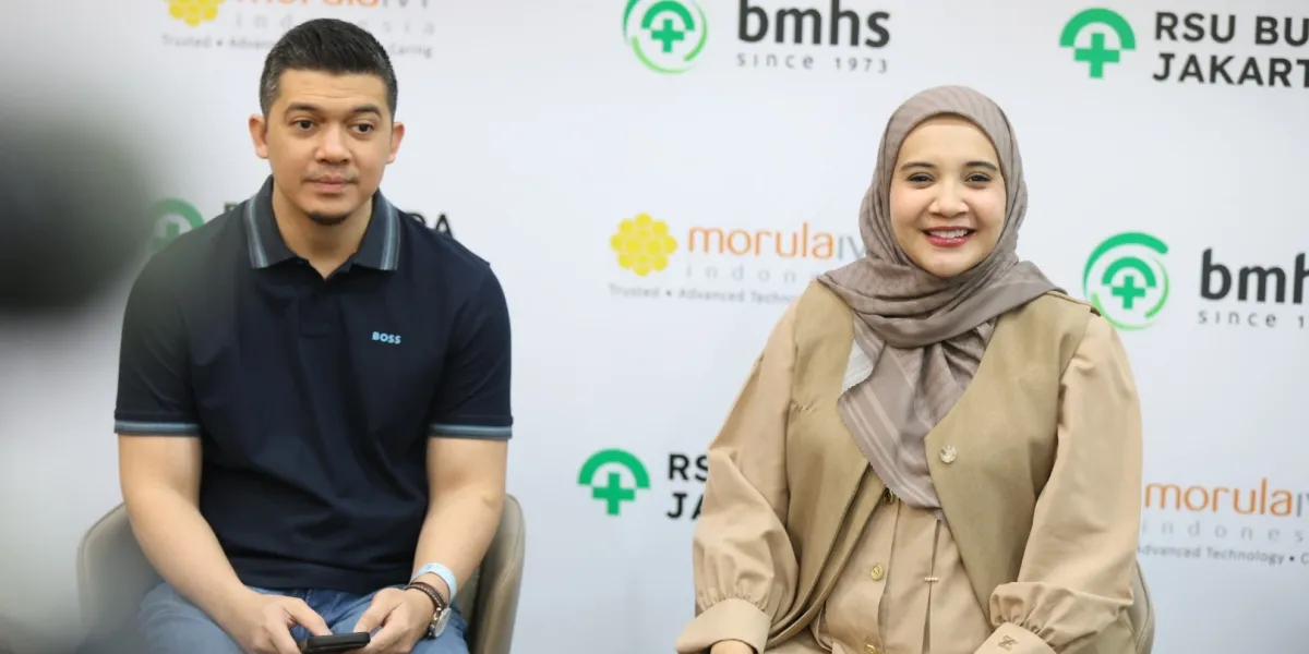 Irwansyah Admits He Was More Panicked When Zaskia Sungkar Gave Birth to Their Second Child