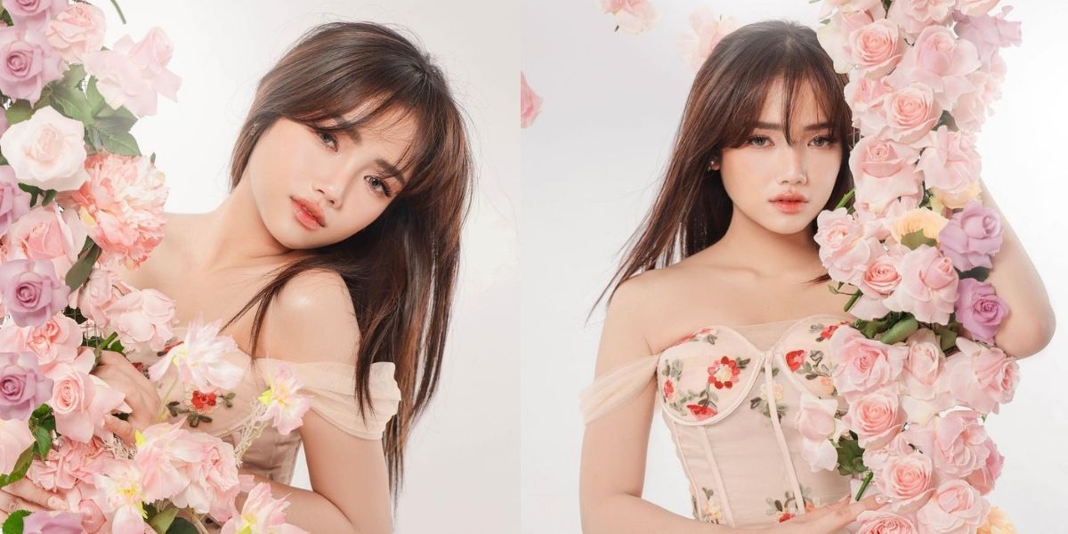 Being a Floral Girl, Here are 8 Photos of Fuji in the Latest Photoshoot that Will Make You Amazed - Her Charms Among the Beautiful Flowers!