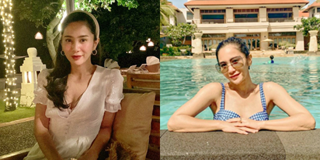 Being a Hot Mom at the Age of 33, Here are 8 Enchanting Photos of Bunga Zainal with her Natural Beauty