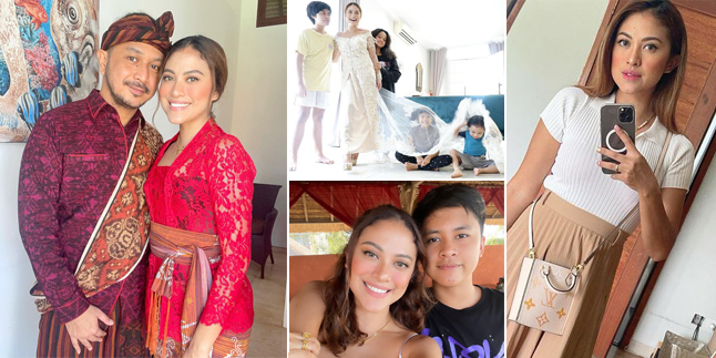 Being a Mother of 4 Children at a Young Age, Here are 7 Portraits of Cynthia Ganesha, Giring Nidji's Wife, Who Still Looks Beautiful Like a Young Girl