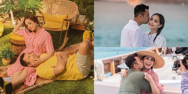 Rarely Romantic, Peek at Raffi Ahmad's Portrait Revealing Sweet Moments of Kissing Nagita Slavina - Salting Until Her Face Turns Red