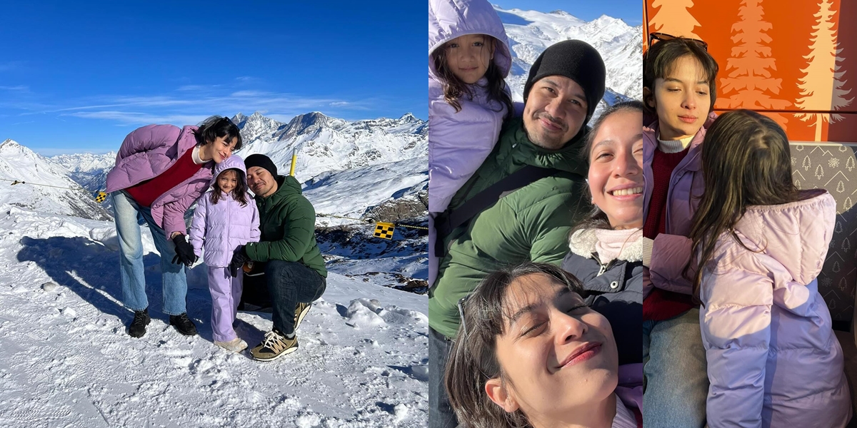 Rarely Seen Together, 8 Photos of Chicco Jerikho and Putri Marino Inviting Surinala on a Christmas Vacation to Europe - Full of Laughter