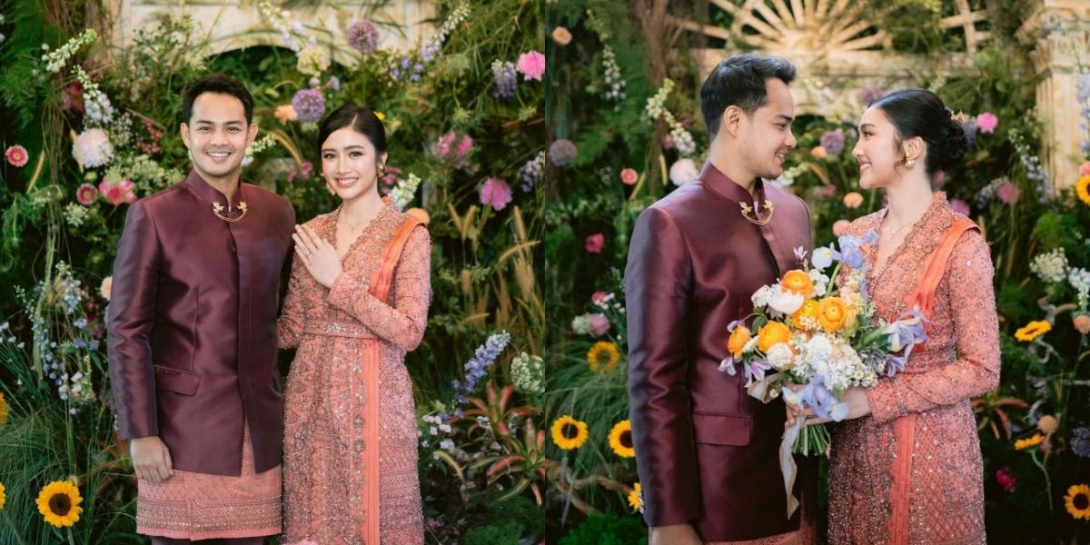 Rarely Exposing Romantic Relationships, 8 Happy Engagement Photos of Febby Rastanty - The Groom is Not Just Anyone