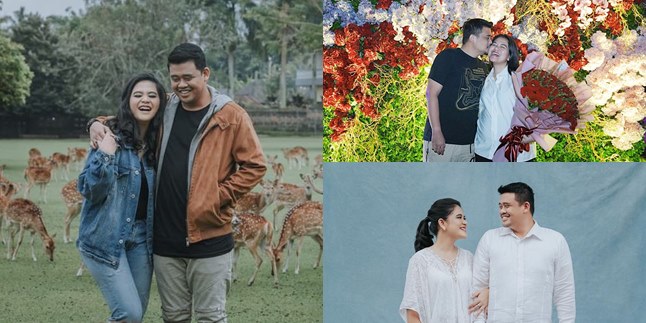 Rarely Displaying Affection, Sweet Portraits of Kahiyang Ayu and Bobby Nasution - Cheek Kiss Moment Successfully Makes Singles Jealous!