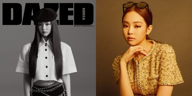 Jennie BLACKPINK Appears All Chanel in DAZED Magazine Photoshoot