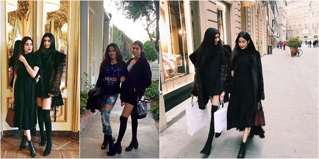 JHANVI DAN KHUSHI KAPOOR, KENDALL - KYLIE JENNER DARI 