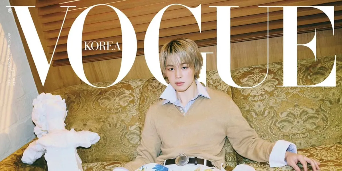 Jimin BTS Looks Charming on the Cover of Vogue Korea Magazine