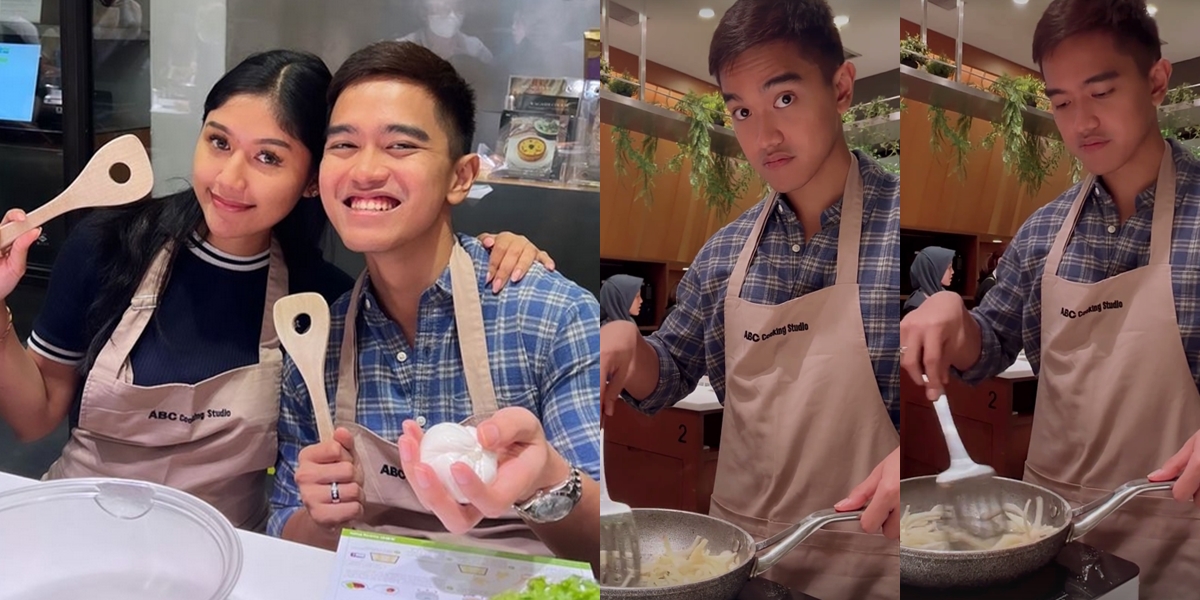 Kaesang Learns to Cook with Erina, Face Becomes Smoother - Slimmer and Sharper Appearance Highlight