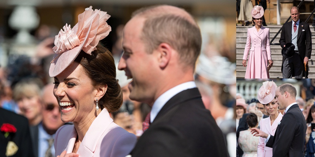 Kate Middleton - Prince William Appears Harmonious at Garden Party