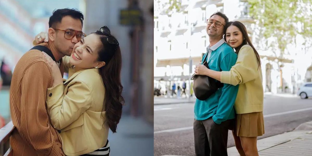 Wearing OOTD Ala Anak Muda, 10 Photos of Raffi Ahmad and Nagita Slavina in Madrid Make You Focused - Like Teenage Couples