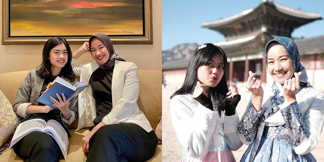 Like Sisters, 7 Pictures of Alya Rohali and Her Eldest Daughter's Togetherness - Exercising Together