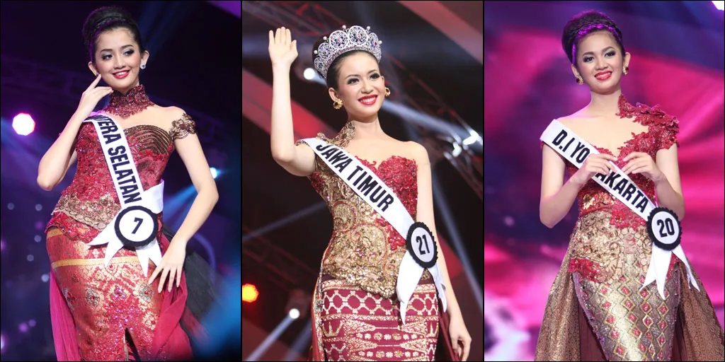 KECANTIKAN KHAS INDONESIA 3 BESAR PUTERI INDONESIA 2014 