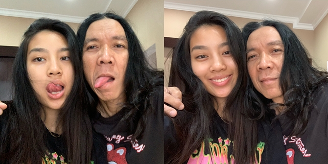 Closeness of Bimbim Slank & his Eldest Child, Now 18 Years Old