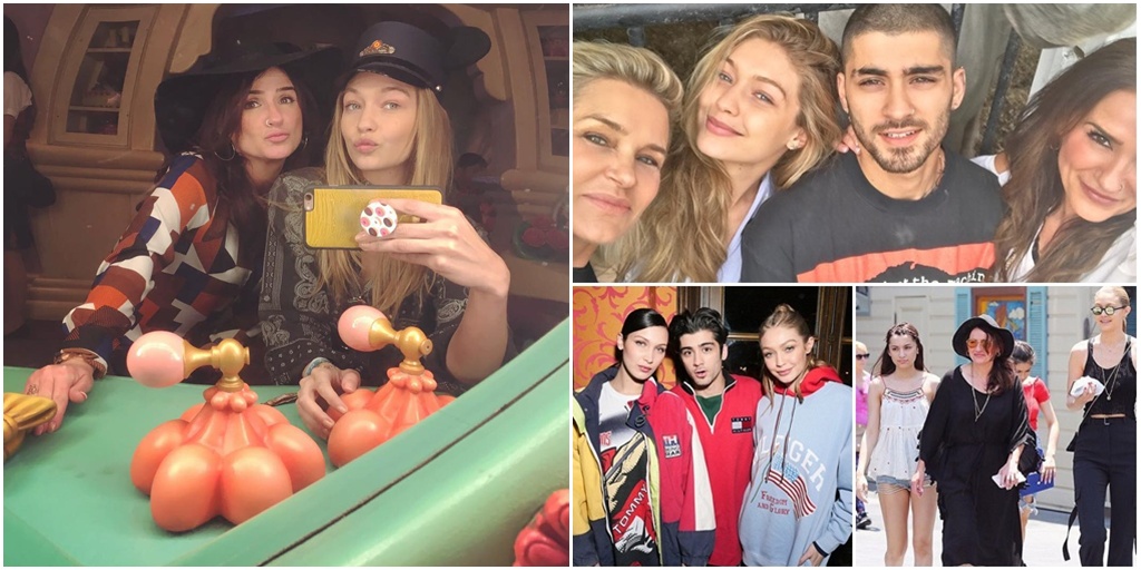 Kedekatan Keluarga Gigi Hadid Zayn Malik Idul Adha