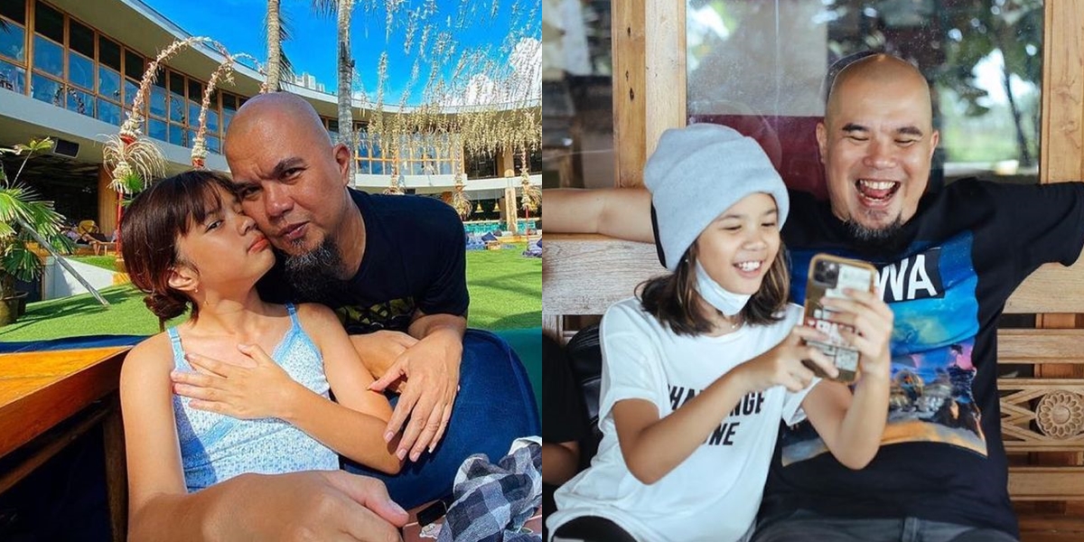Her Birth Was Hidden from the Public but Managed to Generate Rp10.8 Billion When She Was a Toddler, Here are 8 Pictures of Safeea and Ahmad Dhani's Close Relationship Often Referred to as 'Love of My Life'