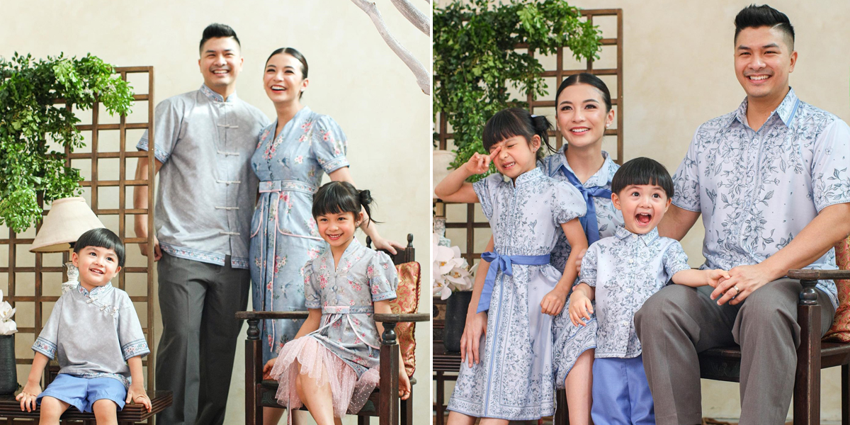 Good Looking & Harmonious Family, Chelsea Olivia and Glenn Alinskie's Photoshoot with Their Two Children