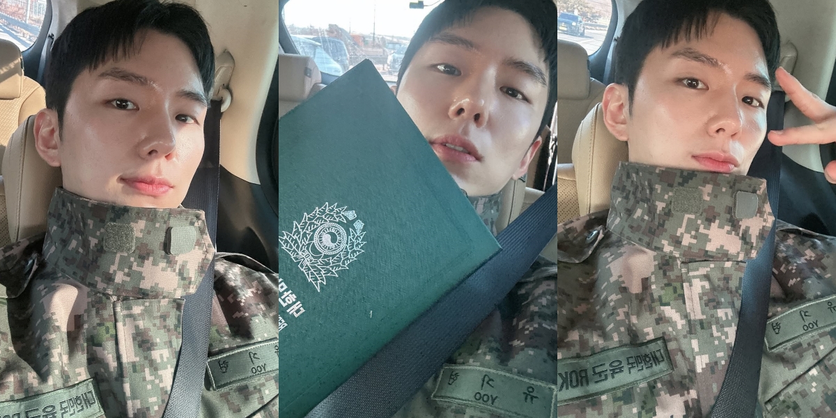 Back to Civilian Life, 8 Photos of Kihyun Monsta X After Military Service - Last Day in Military Uniform