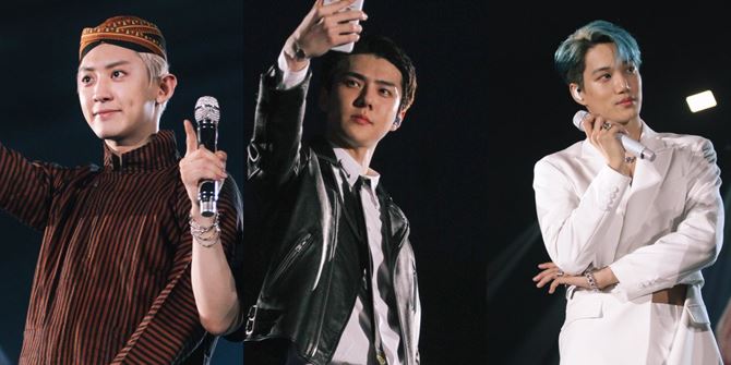 EXO's Memories at EXplOration Jakarta: Wearing Blangkon and Taking Selfies with Fans' Phones