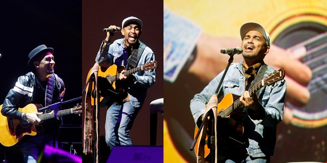 Glenn Fredly's Last Concert Memory Before Falling Ill, Always Attractive on Stage and Warmly Greets Fans