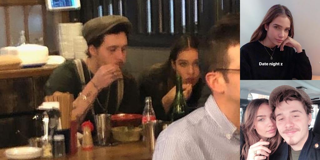 Simple Date of Brooklyn Beckham - Hanna Cross, Eating Ramen!