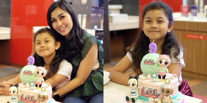 Raffi Ahmad's Niece's Birthday, Decorated with LOL Surprise Theme Cake