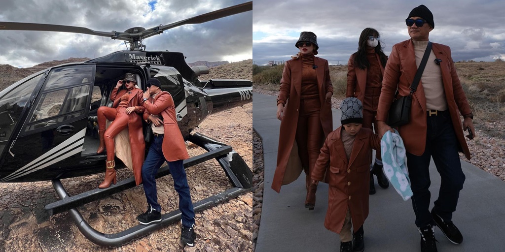 Absolutely Cool, Take a Look at 13 Pictures of Bella Shofie and Her Family Looking Very Elegant in America - Their Harmonious and Coordinated Outfits Attract Attention