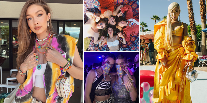 The Excitement of Coachella Festival: Fashion - Hollywood Artist's Intimate Photos