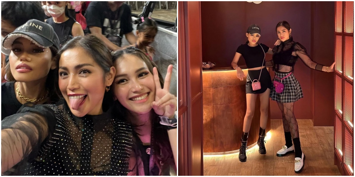 Economic Difficulties Due to Being Scammed, Check Out the Series of Photos of Jessica Iskandar Who is Currently Enjoying a BLACKPINK Concert