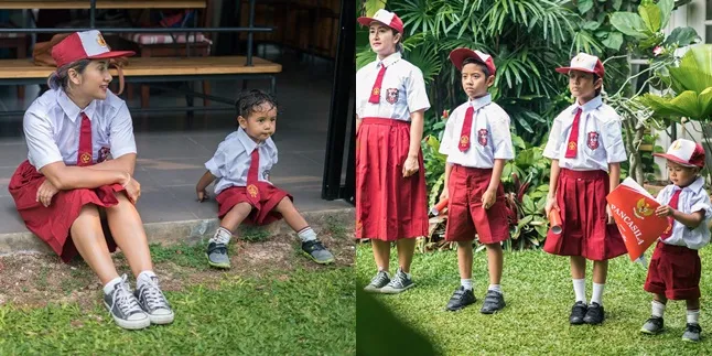 KHIDMAD & SERU, UPACARA 17 AGUSTUS KELUARGA WIDI MULIA-DWI 