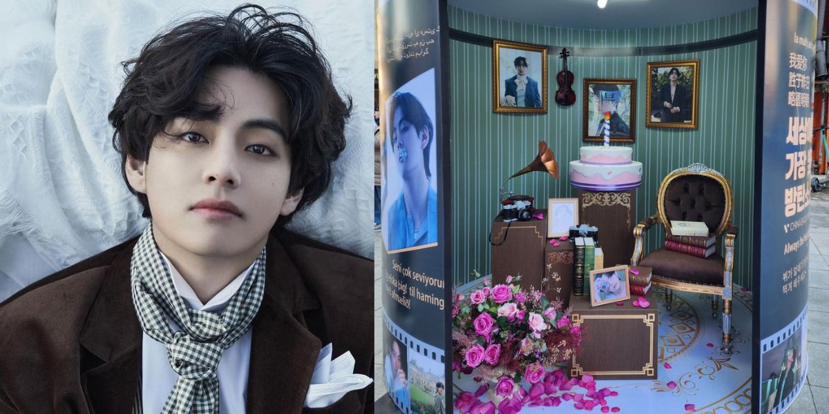 Special for BTS V's Birthday, Here are 7 Pictures of the Large-Scale Showcase Exhibition 'TaeTae Land' in Seoul from China Baidu VBar