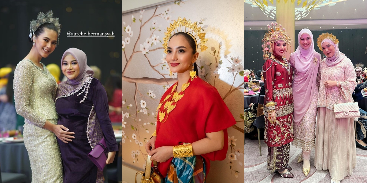 Kiky Saputri Called Too Open, Here are 10 Portraits of Artists who Attended OMDC 1 Decade - Aurel Hermansyah Looks Beautiful in Purple